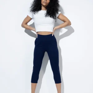 7/8 Stretchhose - Navy