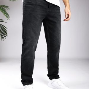 Loose Fit Jeans – Black