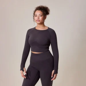 Sculpt Seamless Long Sleeve Top - Shadow