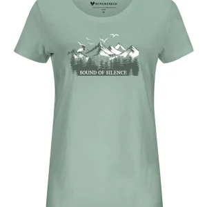 Sound of Silence- Damen Premium Organic Shirt