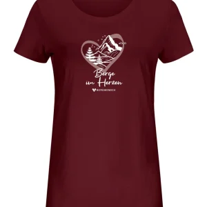 Berge im Herzen - Damen Premium Organic Shirt