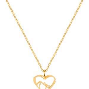 BERGMENSCH® Bergverliebt Halskette 925 Sterling Silber