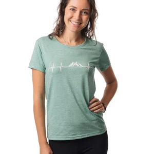Herzschlag Berge - Damen drirelease® ECO Shirt