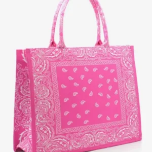 Pinker Paisley Shopper