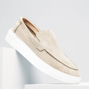 Suede Loafers Sailor – Sand