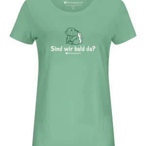 Sind wir bald da - Damen Premium Organic Shirt